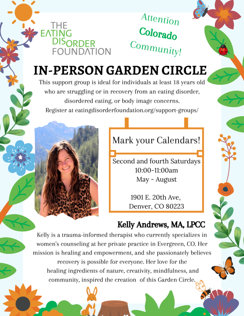 In-Person Garden Circle @ The Eating Disorder Foundation